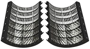 300-716093 -- KX7 STANDARD CONFIGURATION KIT FOR CEREAL GRAIN *AND* TOUGHTHRESH CONFIGURATION KIT FOR SMALL SEEDS - FOR JOHN DEERE X9